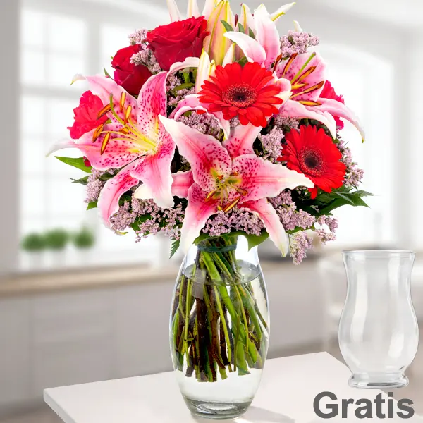 Karat mit Vase