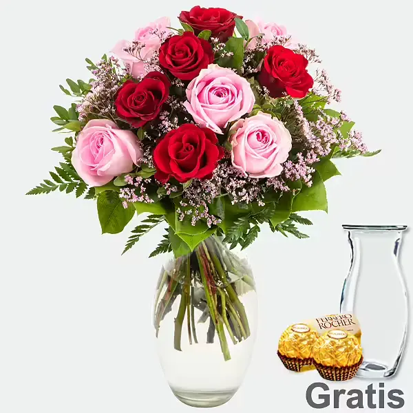 Blumen zum Valentinstag